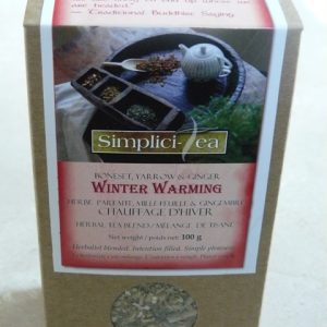 winter warming herbal tea