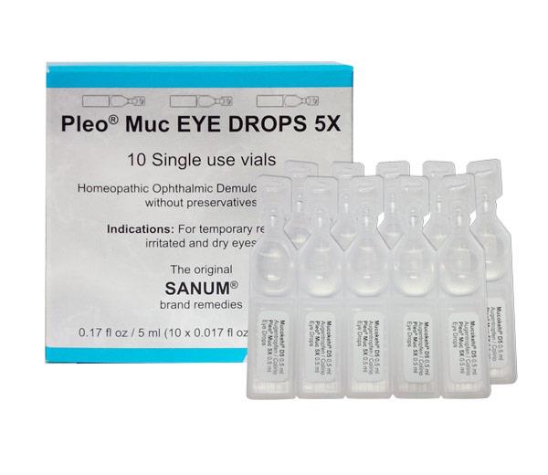 Pleo Muc Homeopathic Eyedrops