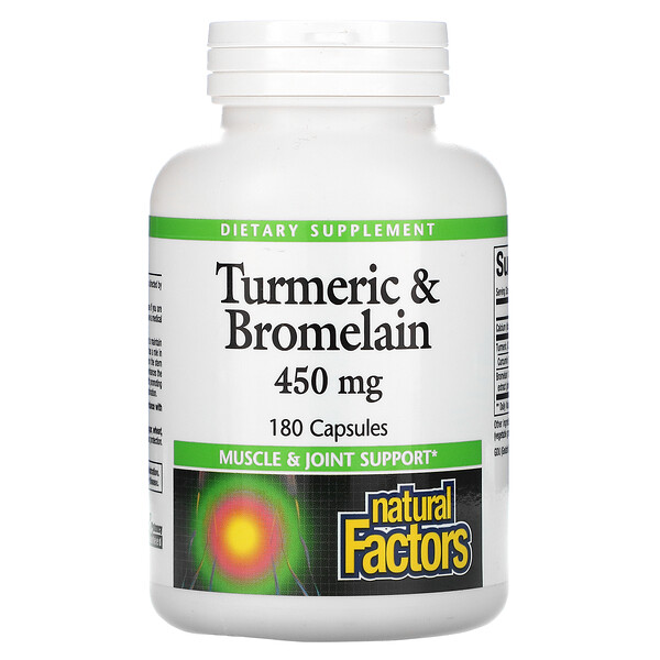 natural factors turmeric and bromelain